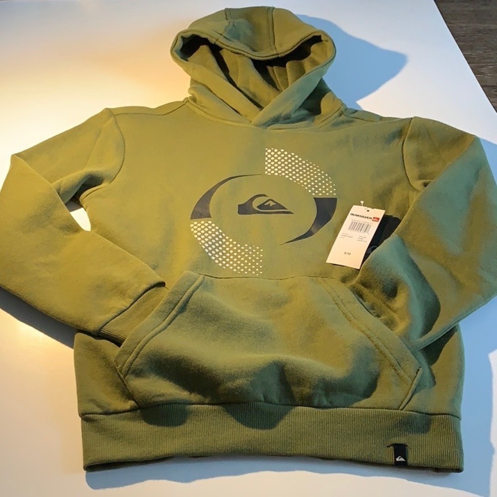 Boys Army‎ Green Quiksilver hoodie  S